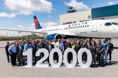 空中客车-庆祝其第12,000架飞机交付 - 达美航空公